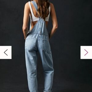 Free People Ziggy overalls Size Large